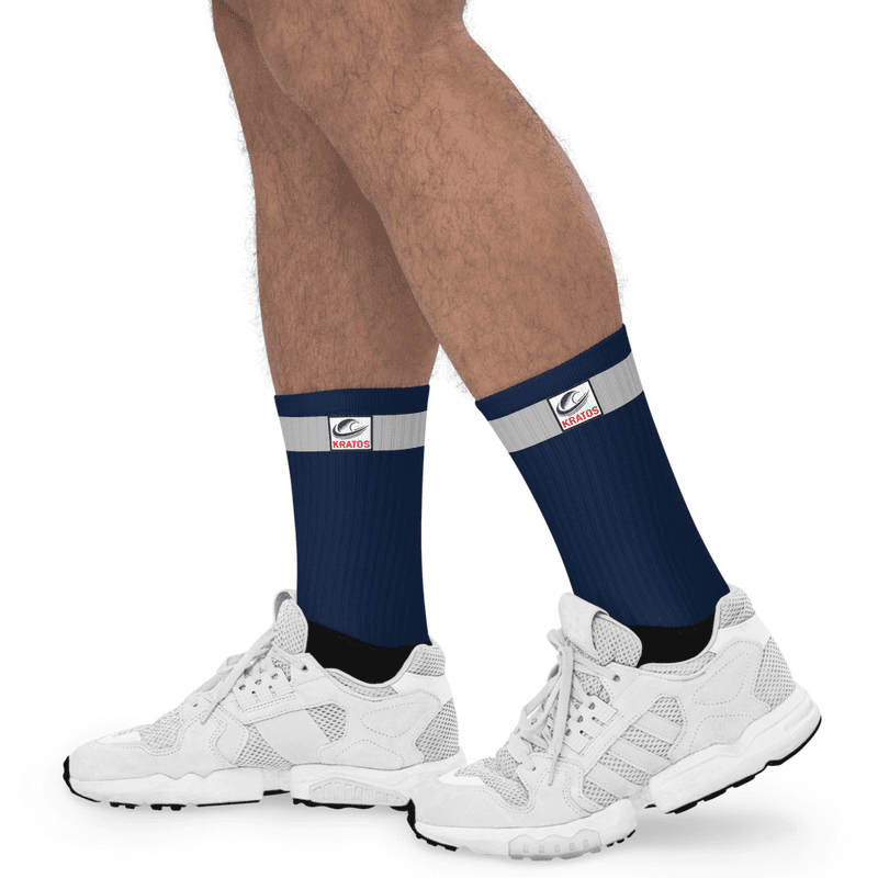 Kratos - Attack Socks blu 